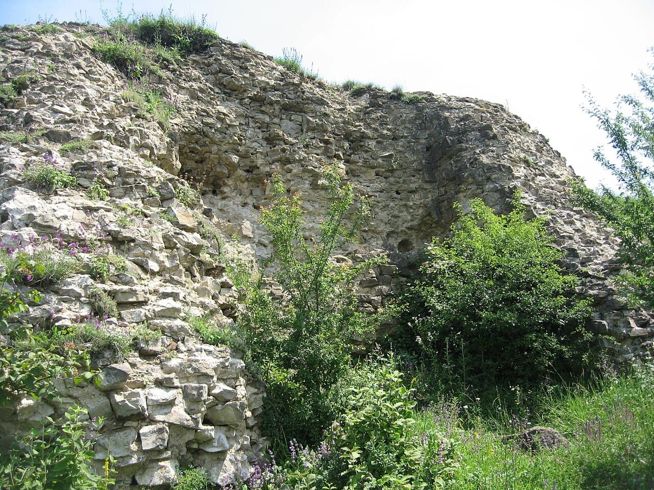 Șcheia Fortress — Romania castle