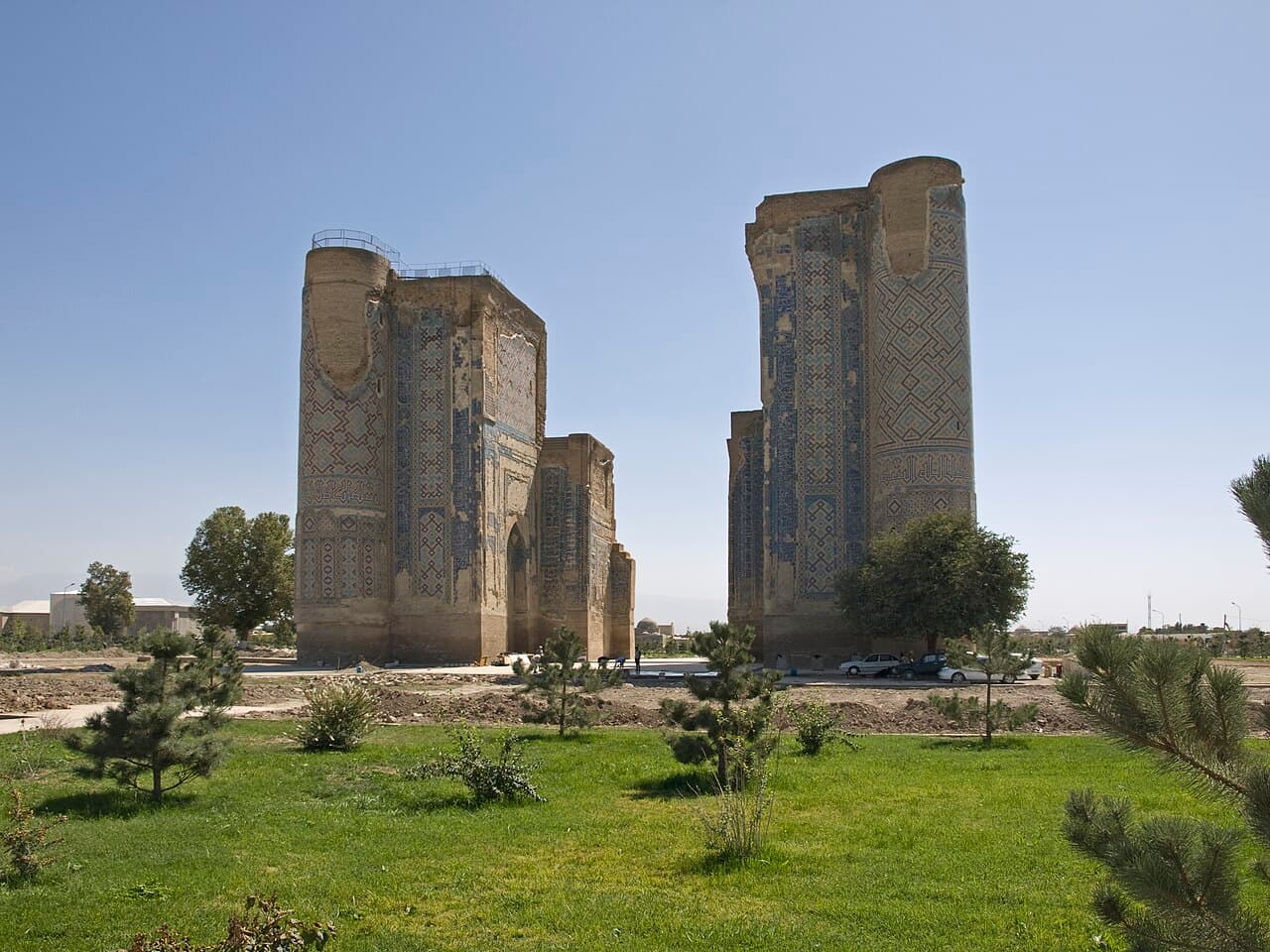 Ak-Saray Palace — Uzbekistan castle