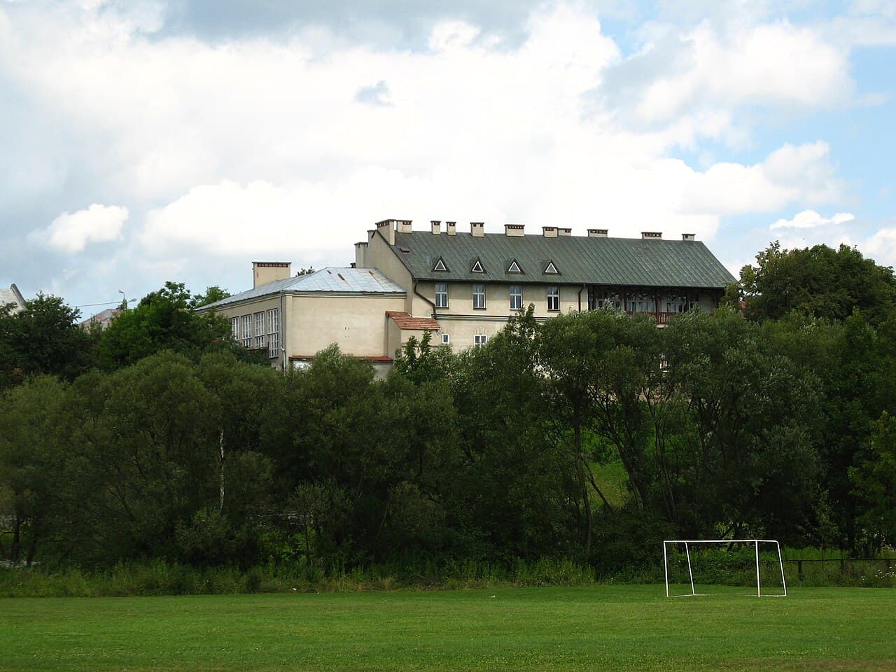 Budynek grodu starościńskiego w Bieczu — Poland castle
