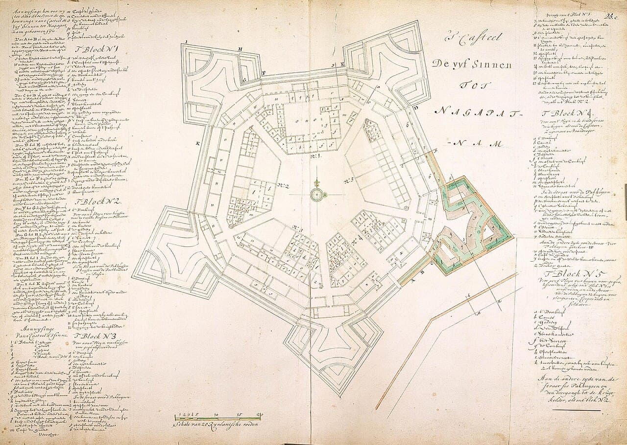 Fort Vijf Sinnen — India castle