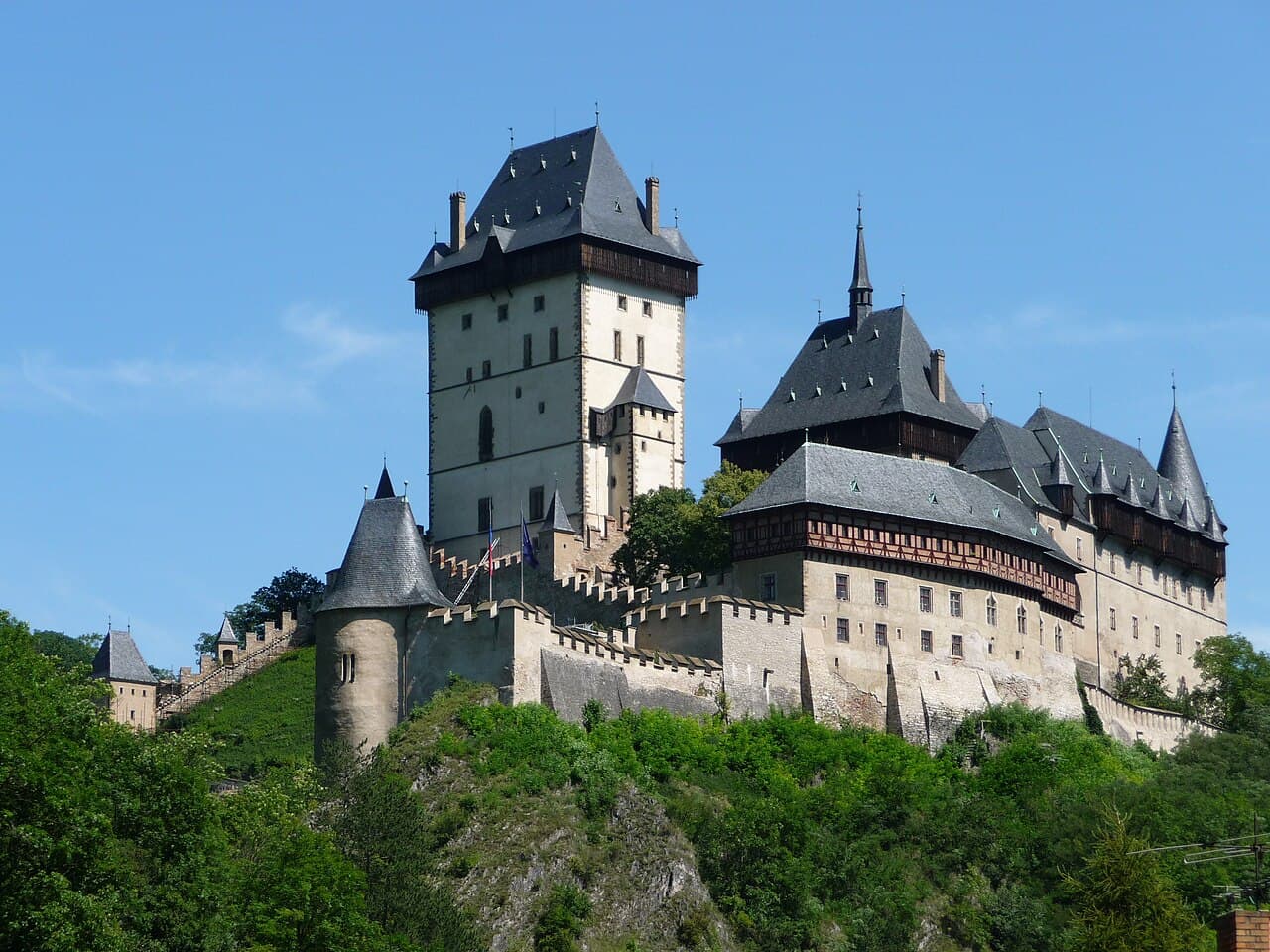 Karlštejn Castle — Czech Republic castle