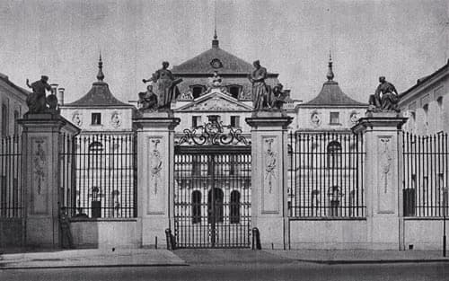 Brühl Palace, Warsaw — Poland castle