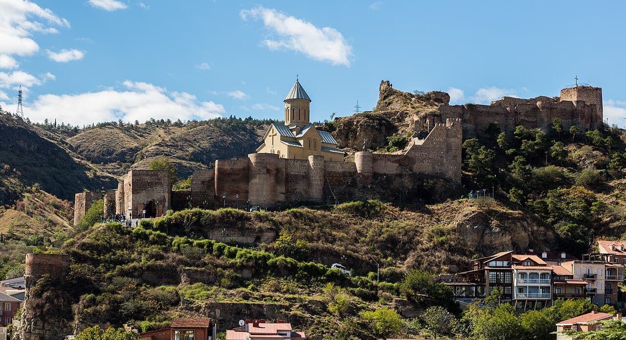 Narikala Towers — Georgia castle