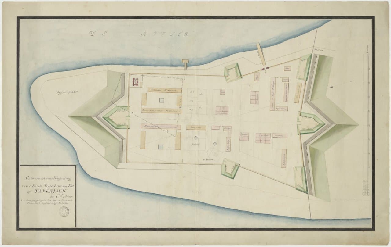 Fort Tabanio — Indonesia castle