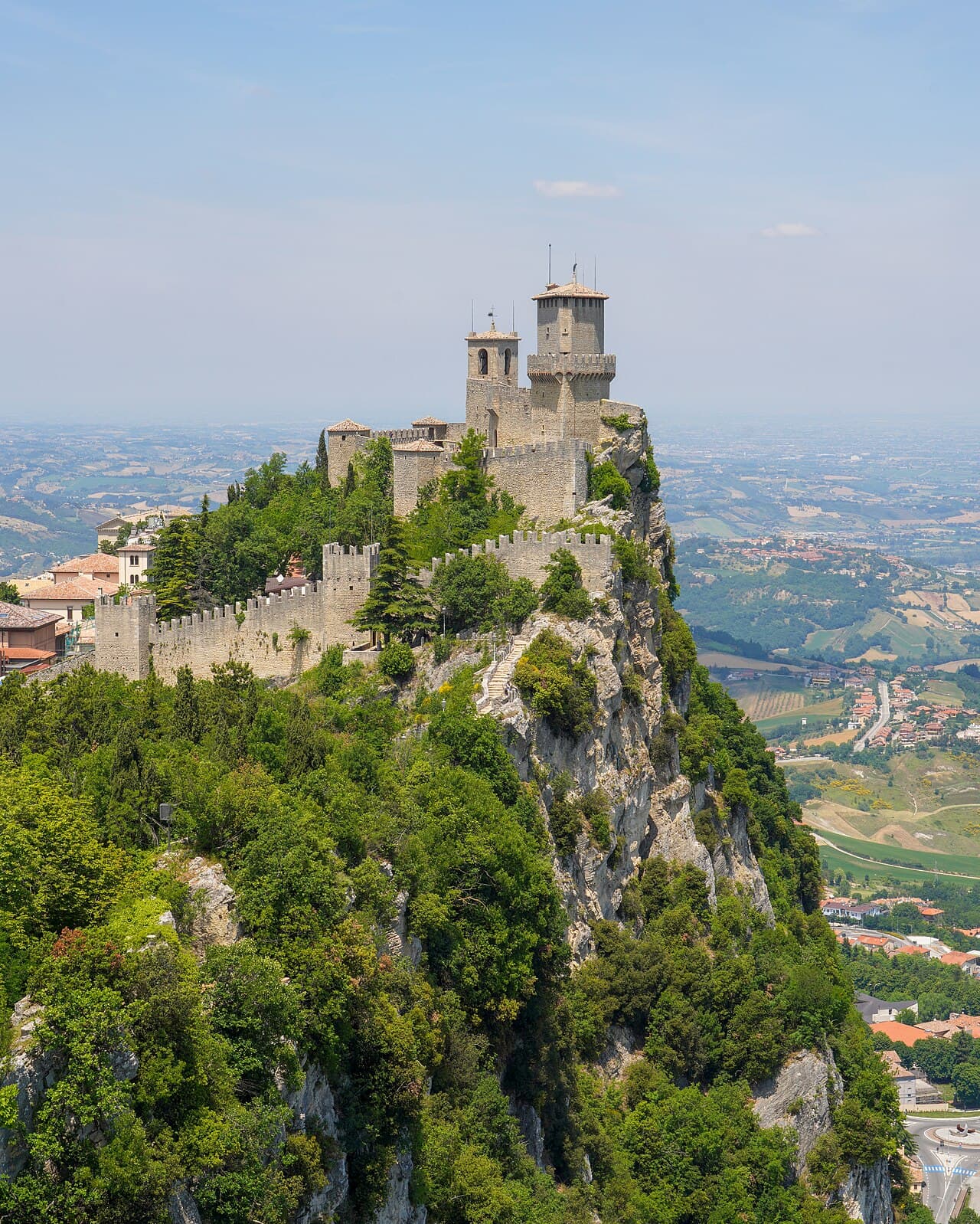 Three Towers of San Marino — San Marino castle