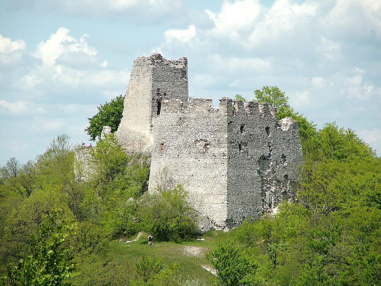Tematín Castle Ruins — Slovakia castle