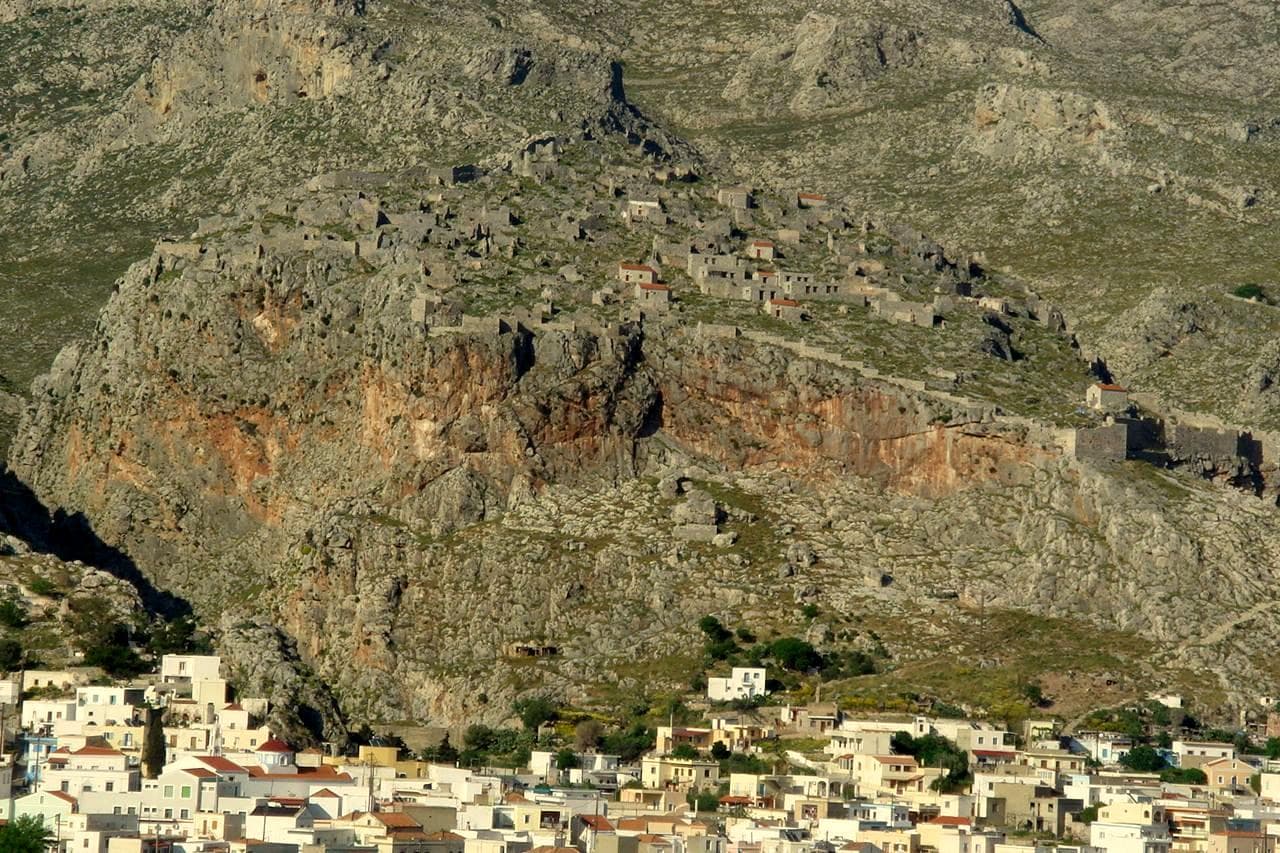 Castle of Chora, Kalymnos — Greece castle
