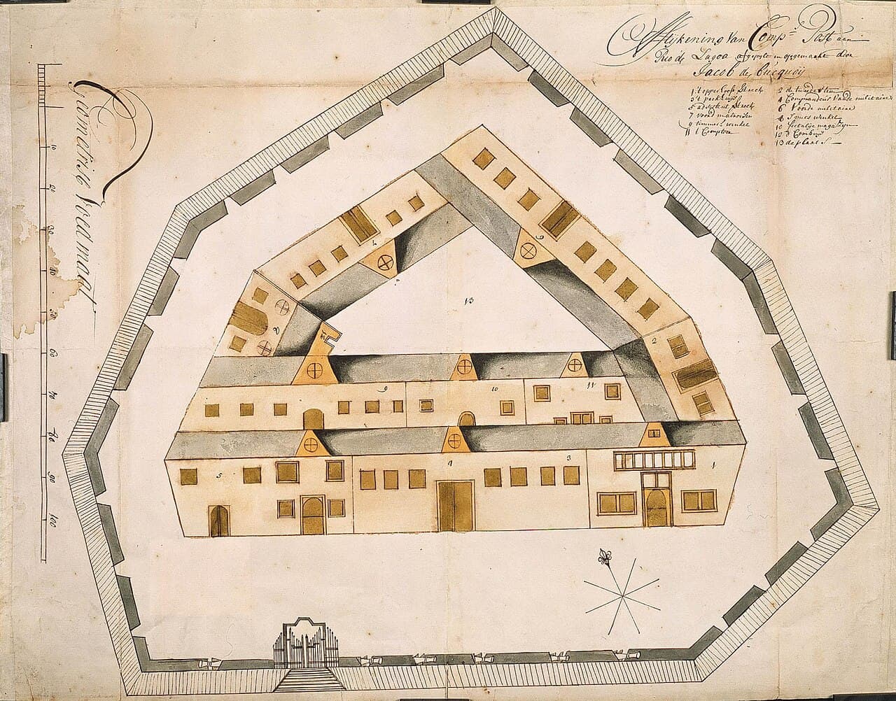Fort Lijdzaamheid — Mozambique castle