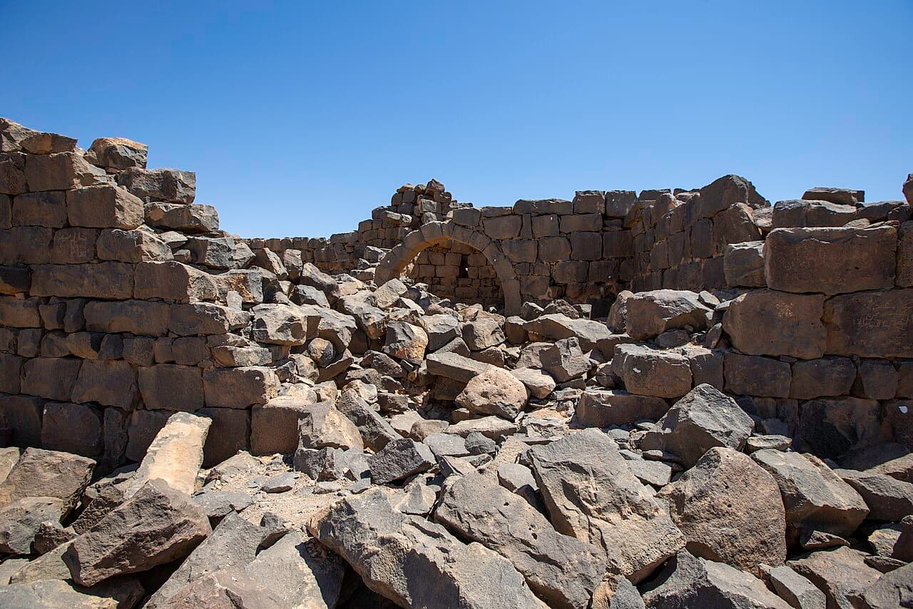Qasr Burqu’ — Jordan castle