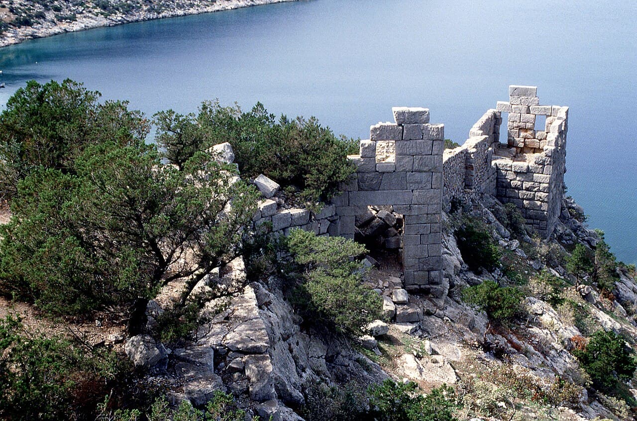 Siphae — Greece castle