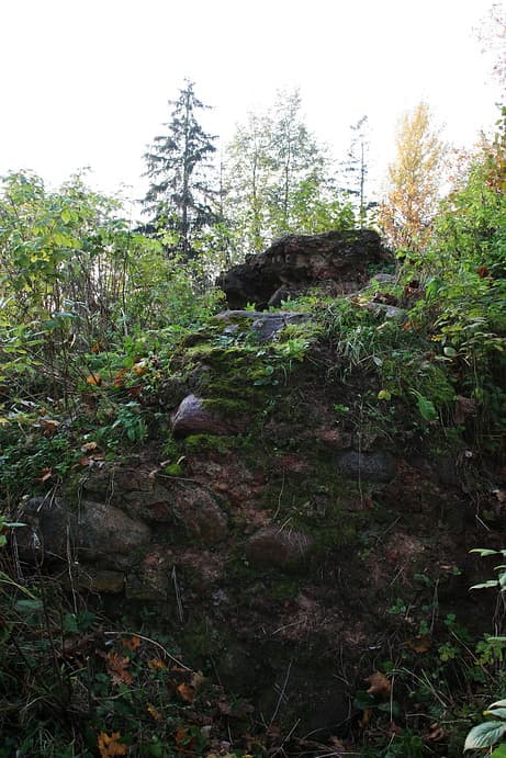 Rokantiskes Castle Ruins — Lithuania castle