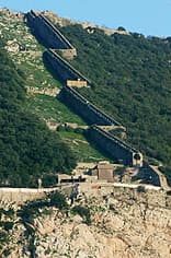 Charles V Wall — Gibraltar castle