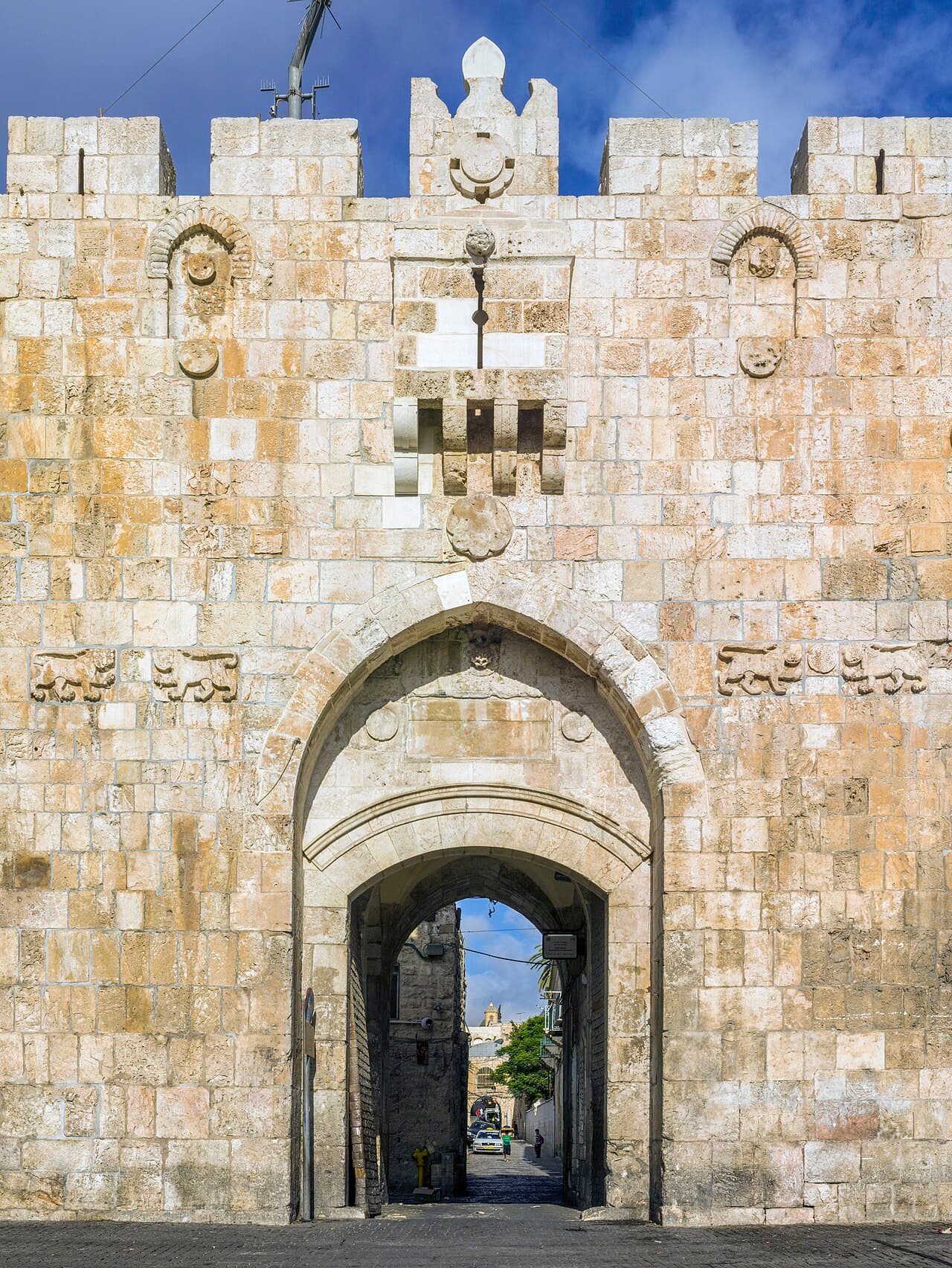 Lions' Gate — Palestine castle