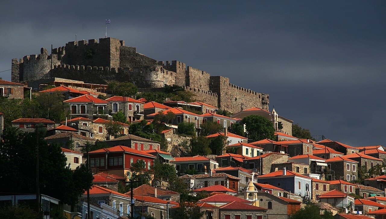 Mithymna Castle — Greece castle