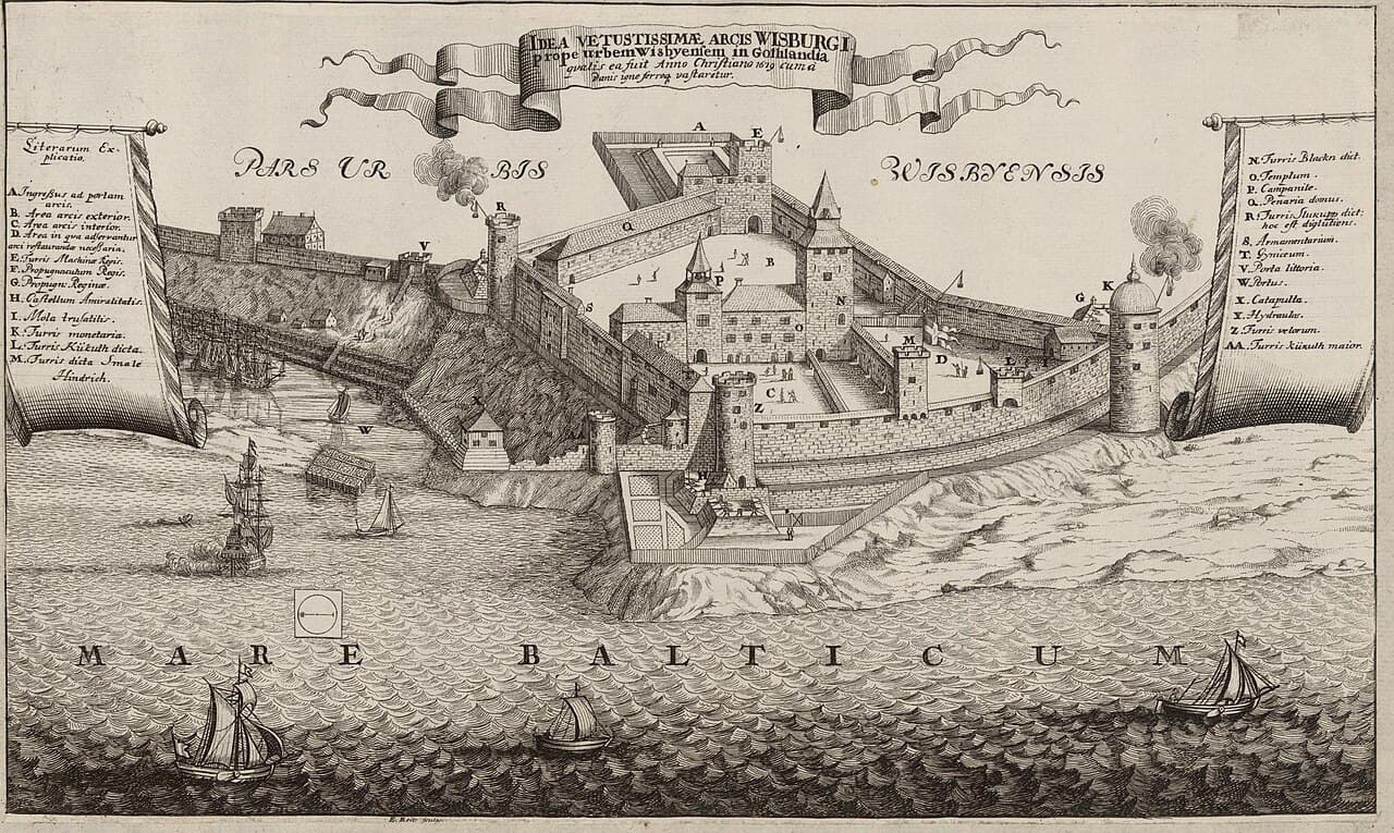 Visborg — Sweden castle