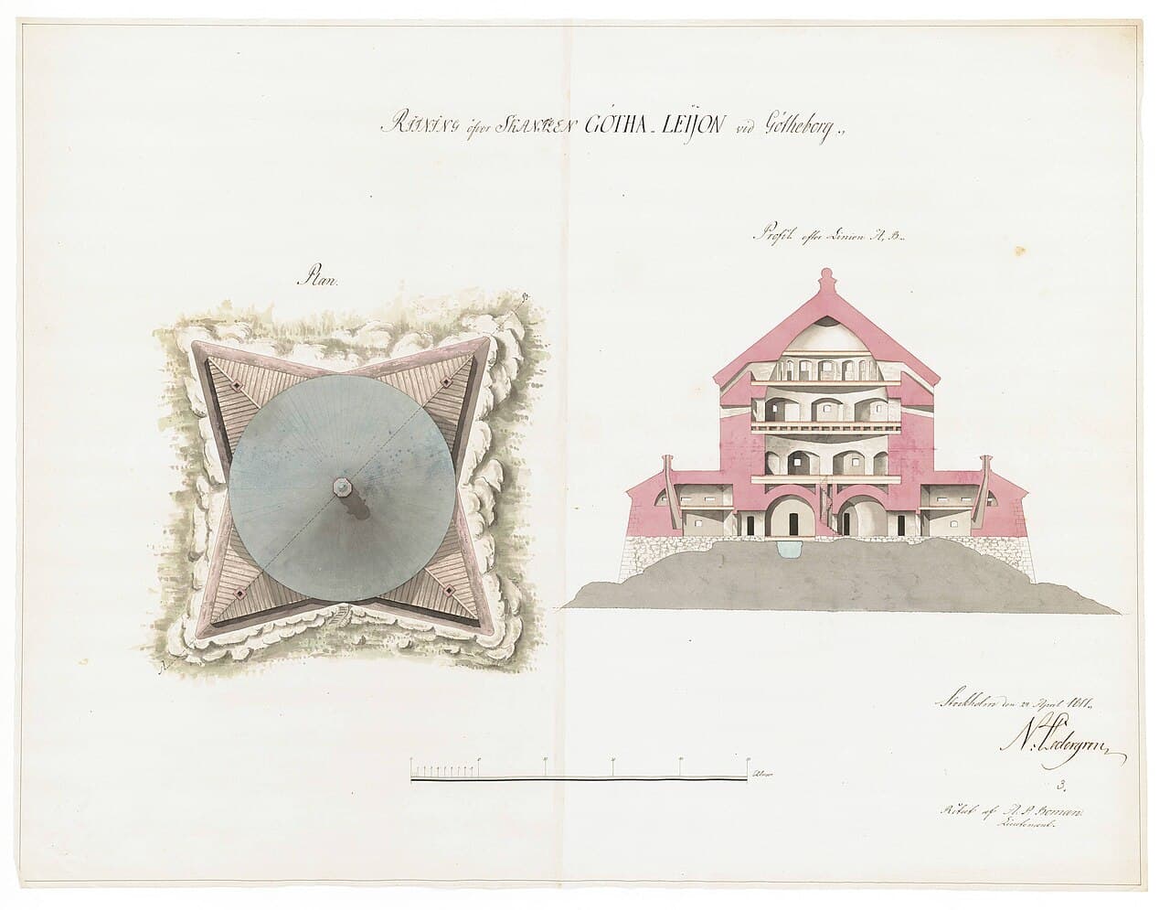 Lion Redoubt — Sweden castle