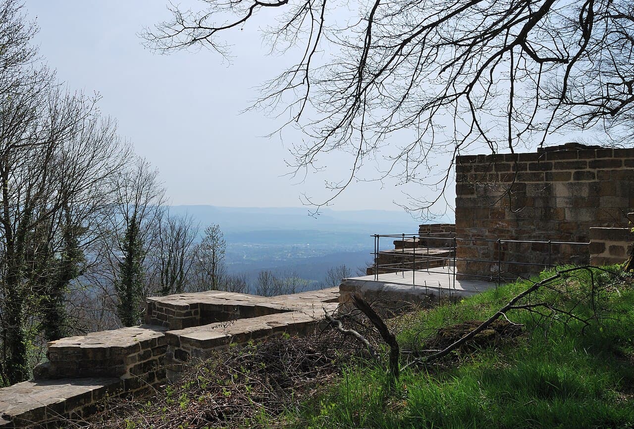 Hohenstaufen Castle Ruins — Germany castle