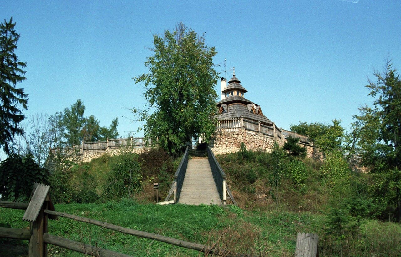 Castle in Szaflary — Poland castle