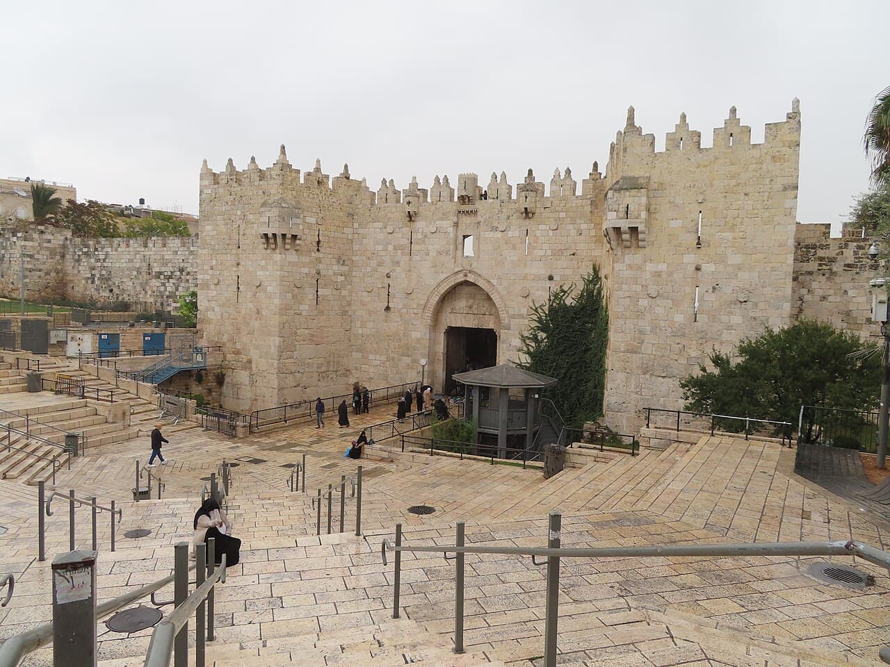 Damascus Gate — Palestine castle