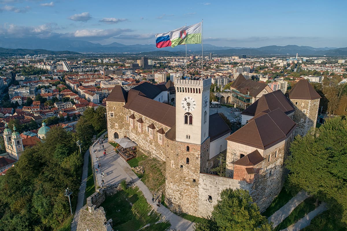 Lublana — Slovenia castle