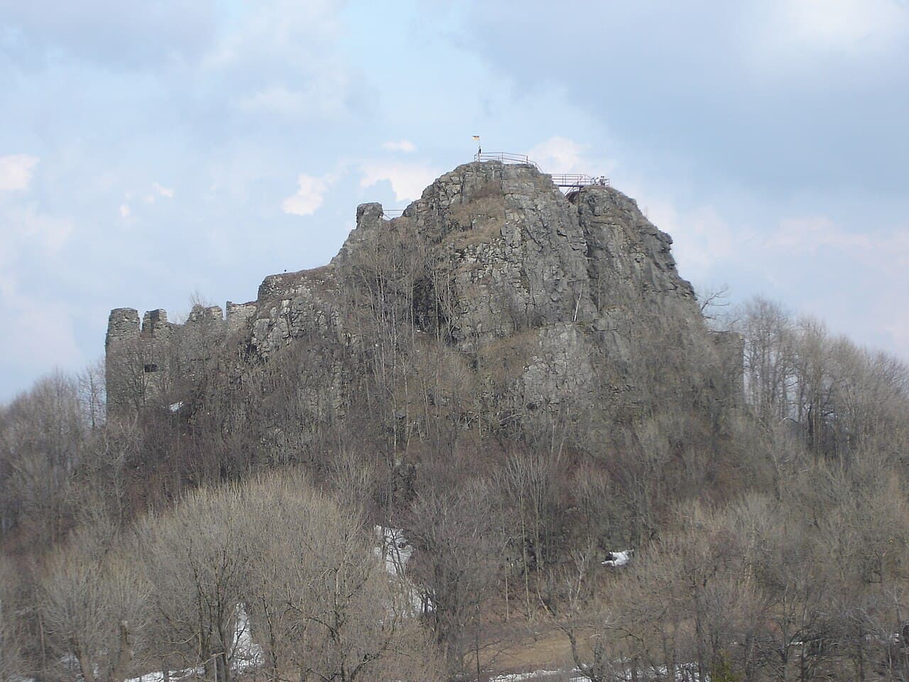 Tolstejn Castle Ruins — Czech Republic castle