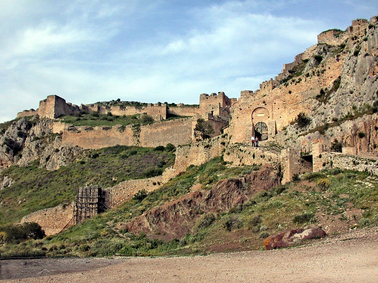 Acrocorinth — Greece castle