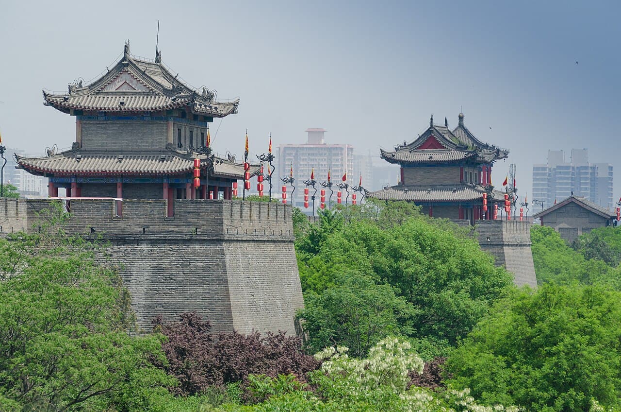 Fortifications of Xi'an — China castle