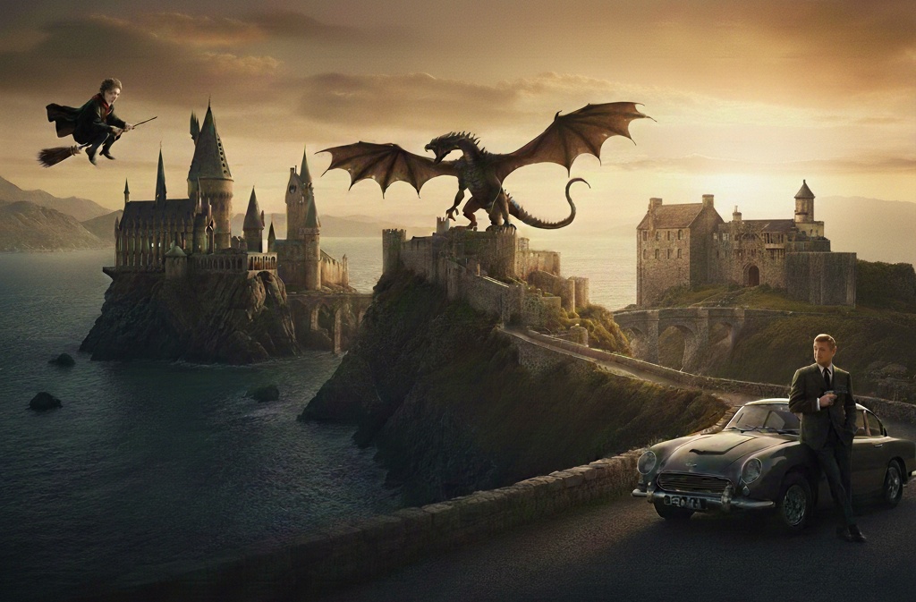 Famous castles featured in movies and TV shows