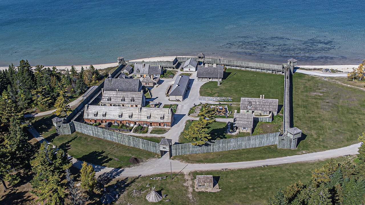 Fort Michilimackinac — United States of America castle
