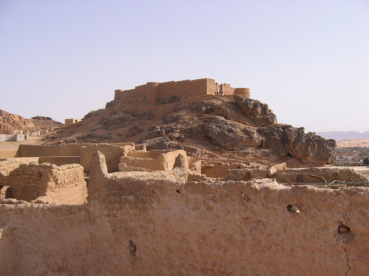 Fortress of Ghat — Libya castle