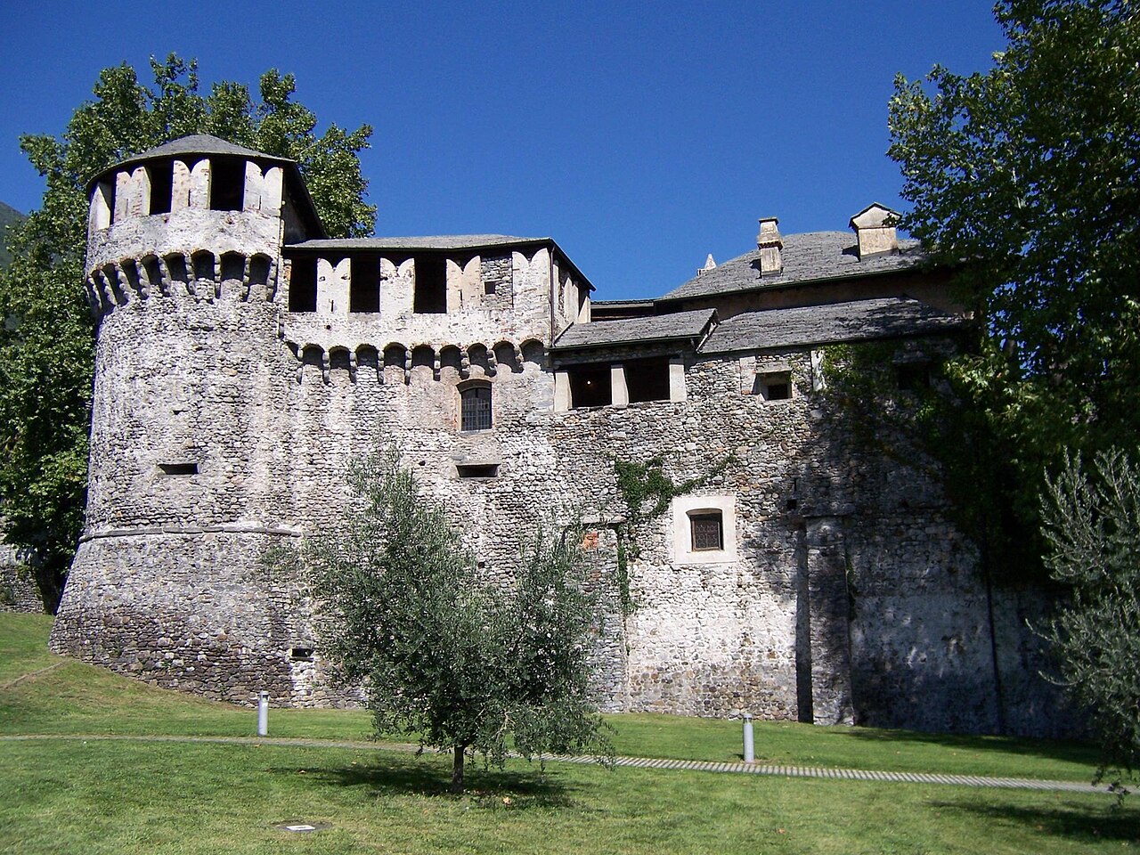 Visconteo Castle, Locarno — Switzerland castle