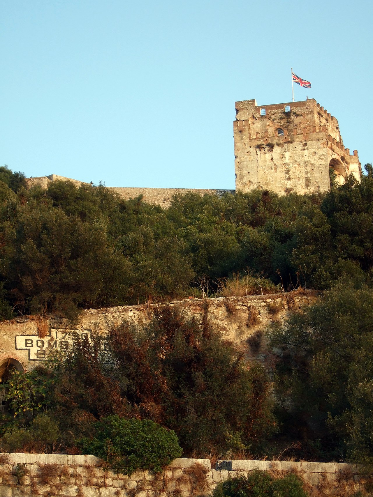 Moorish Castle — Gibraltar castle