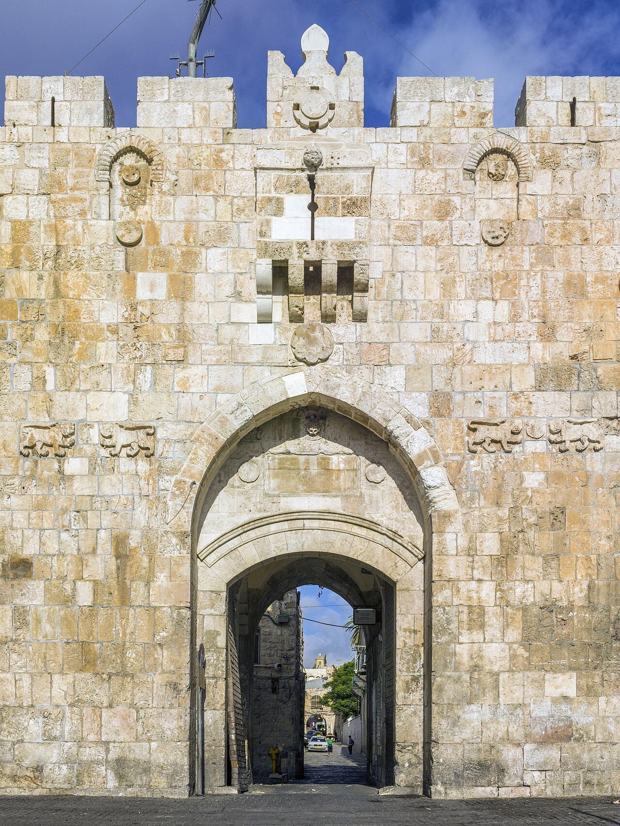 Lions' Gate — Palestine, State of castle