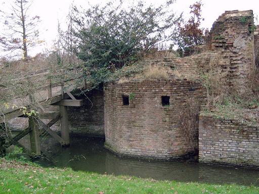 Kleef Castle Ruins — Netherlands castle
