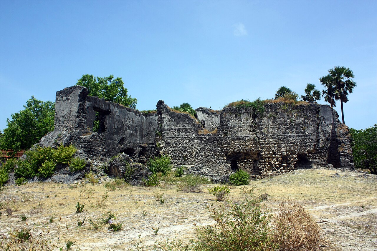 Delft Island Fort — Sri Lanka castle
