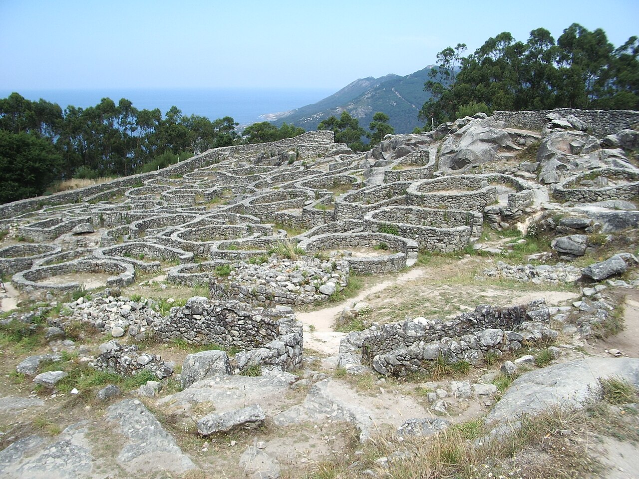 Castro of Santa Trega — Spain castle
