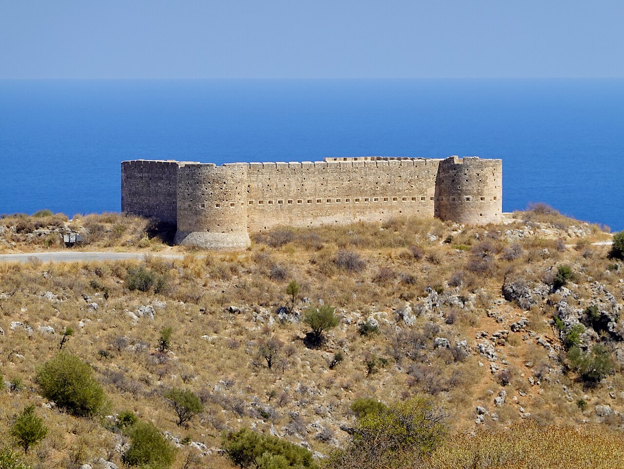 Aptera Fortress — Greece castle