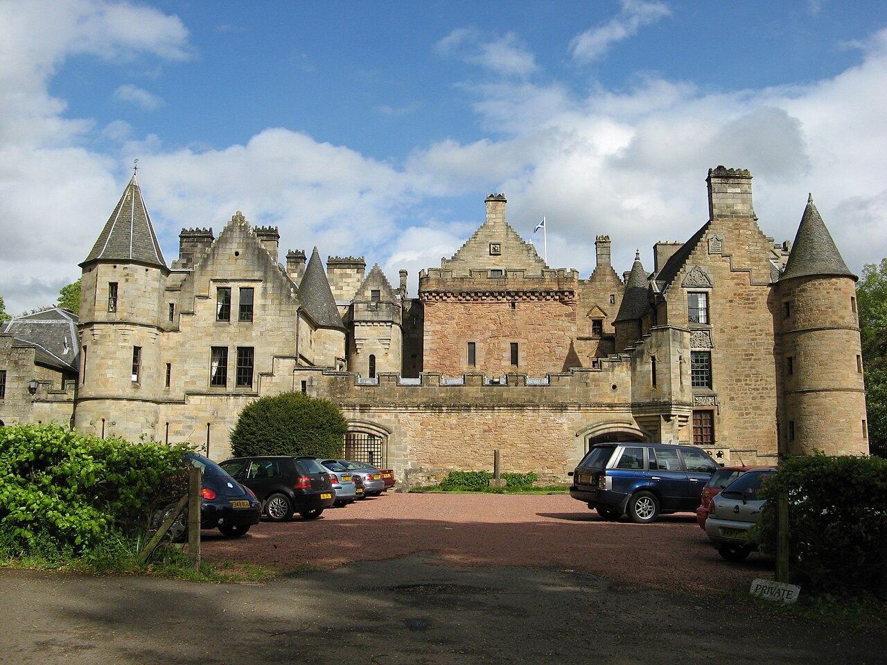 Dalzell House — United Kingdom of Great Britain and Northern Ireland castle