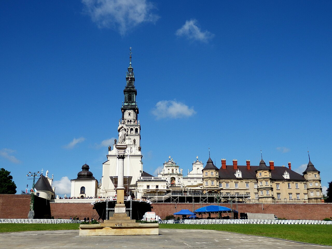 Częstochowa klasztor jasnogórski — Poland castle