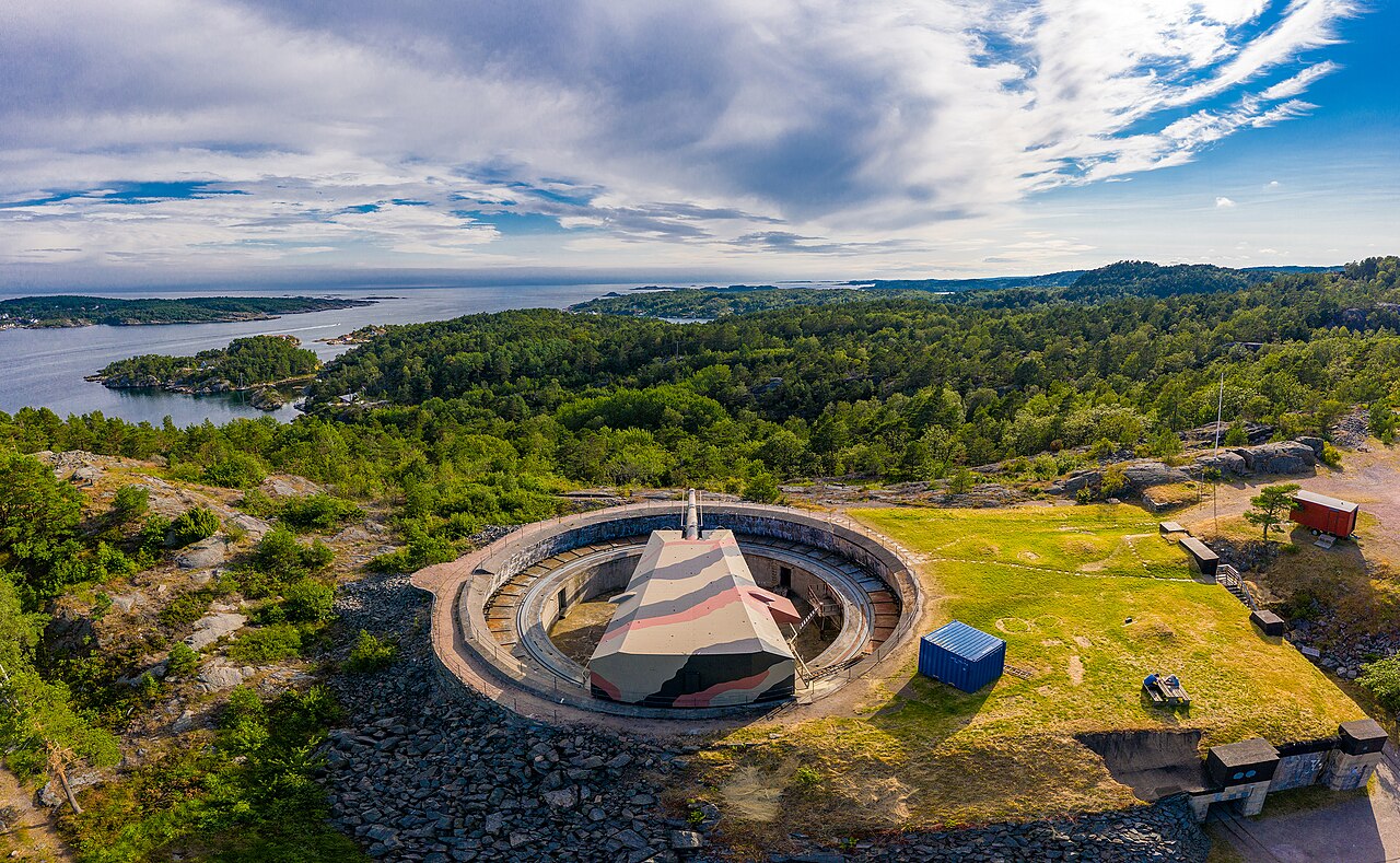 Kristiansand Cannon Museum — Norway castle