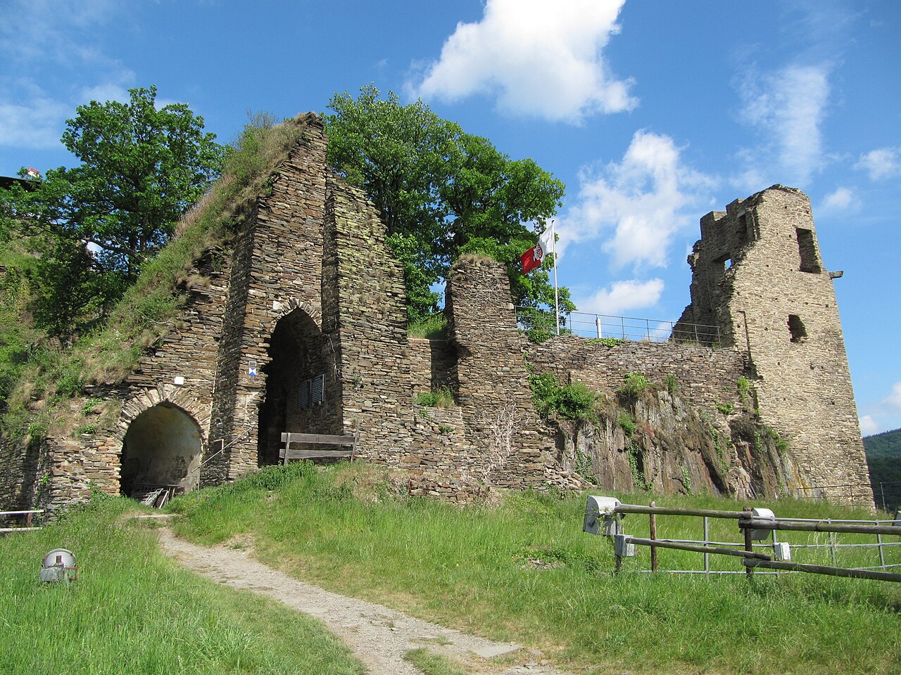 Are Castle Ruins — Germany castle