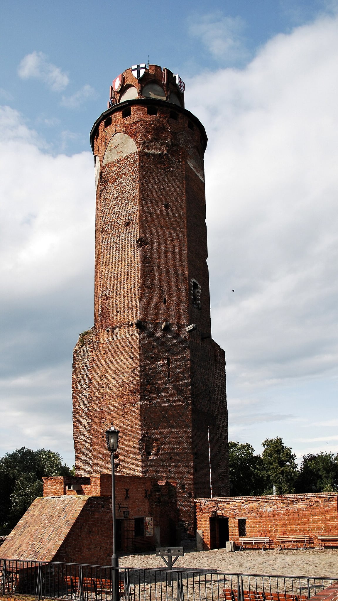 Brodnica Castle Ruins — Poland castle