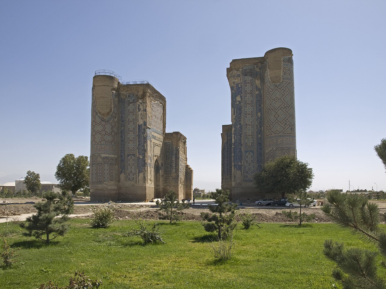 Ak-Saray Palace — Uzbekistan castle