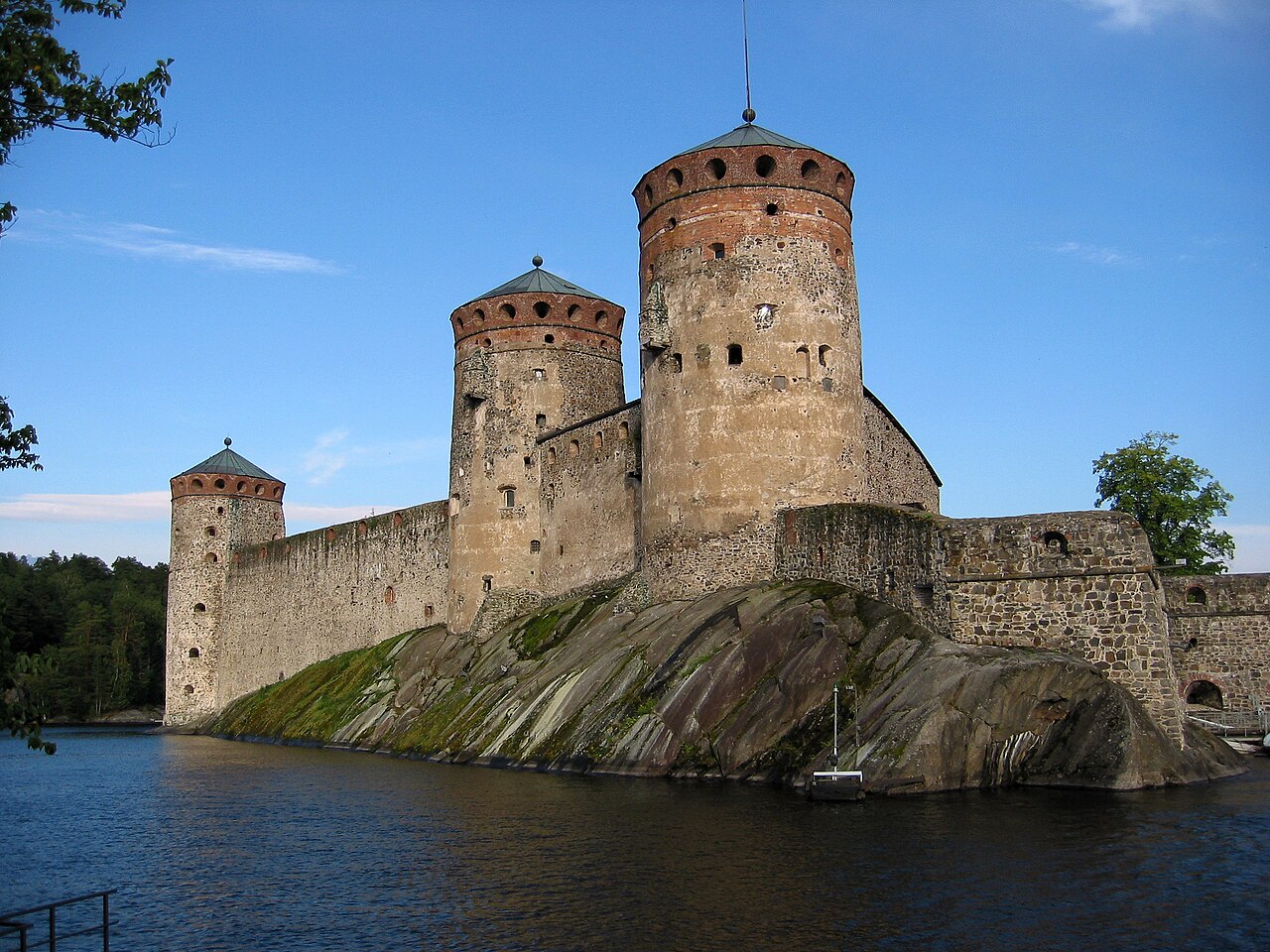 Olavinlinna Castle — Finland castle