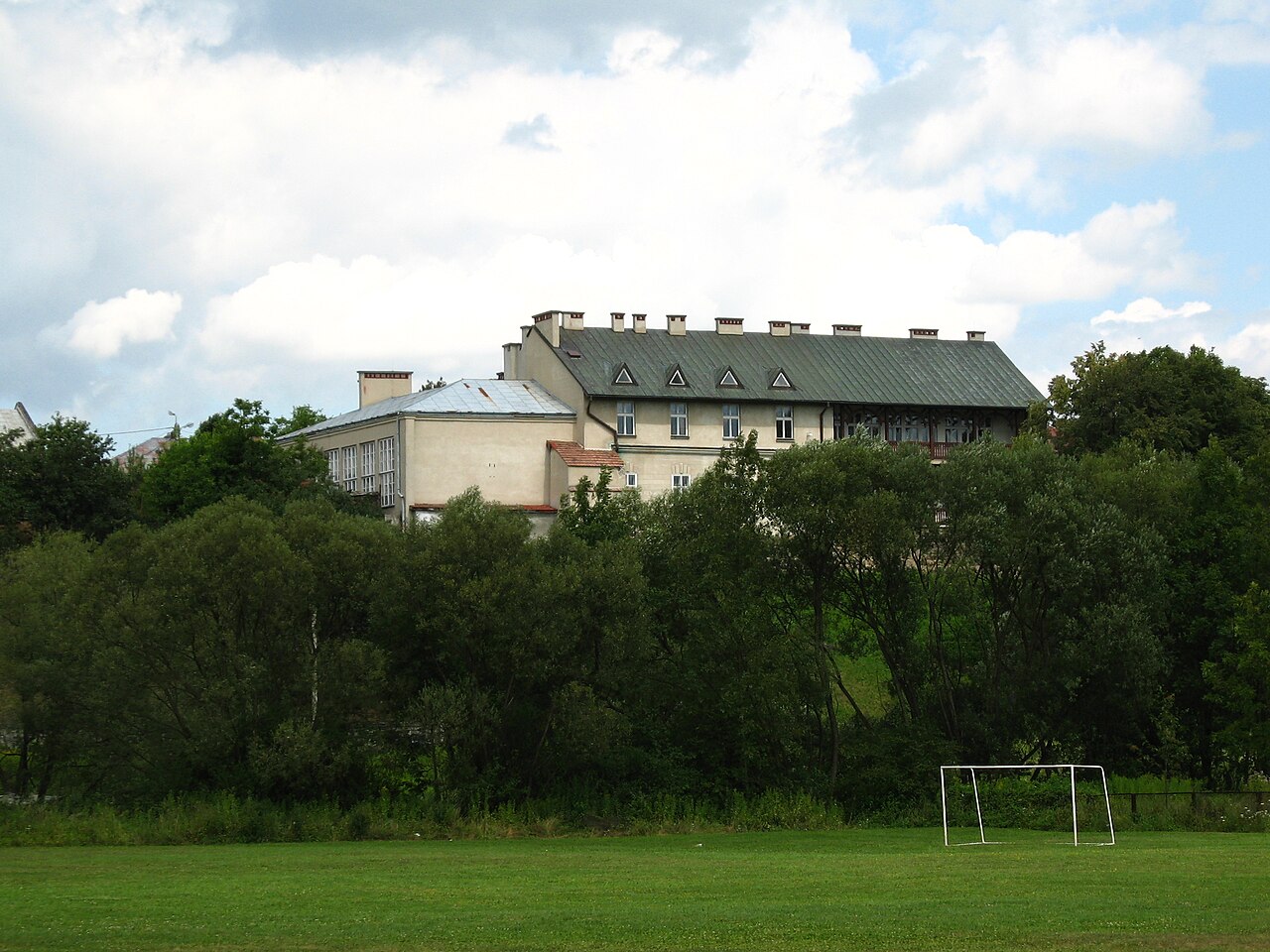 Budynek grodu starościńskiego w Bieczu — Poland castle