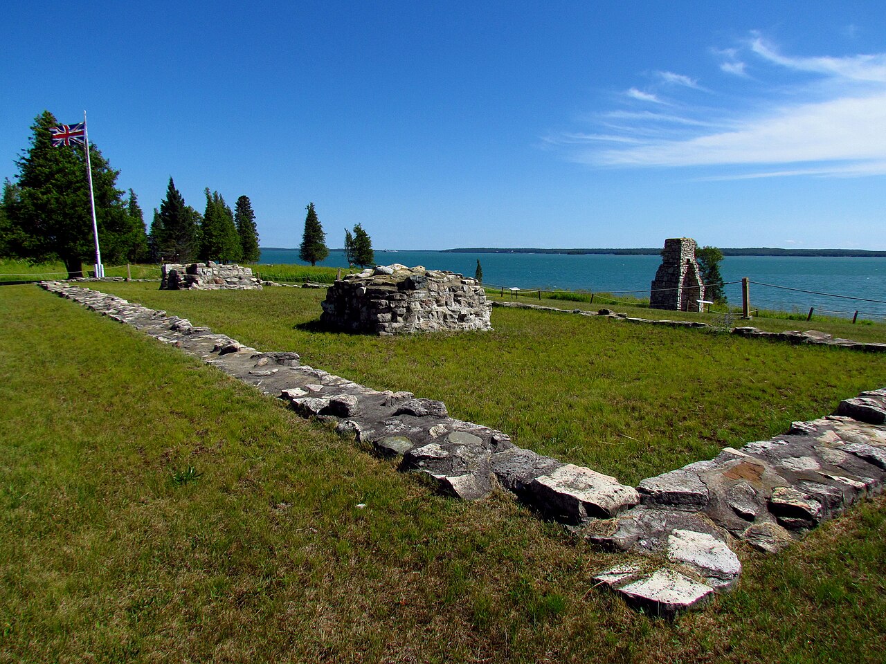 Fort St. Joseph (Ontario) — Canada castle