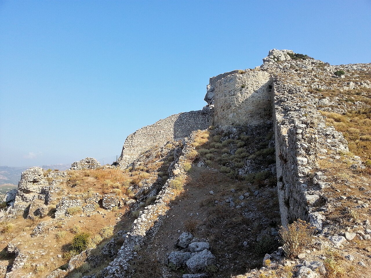 Castle of Temenos — Greece castle