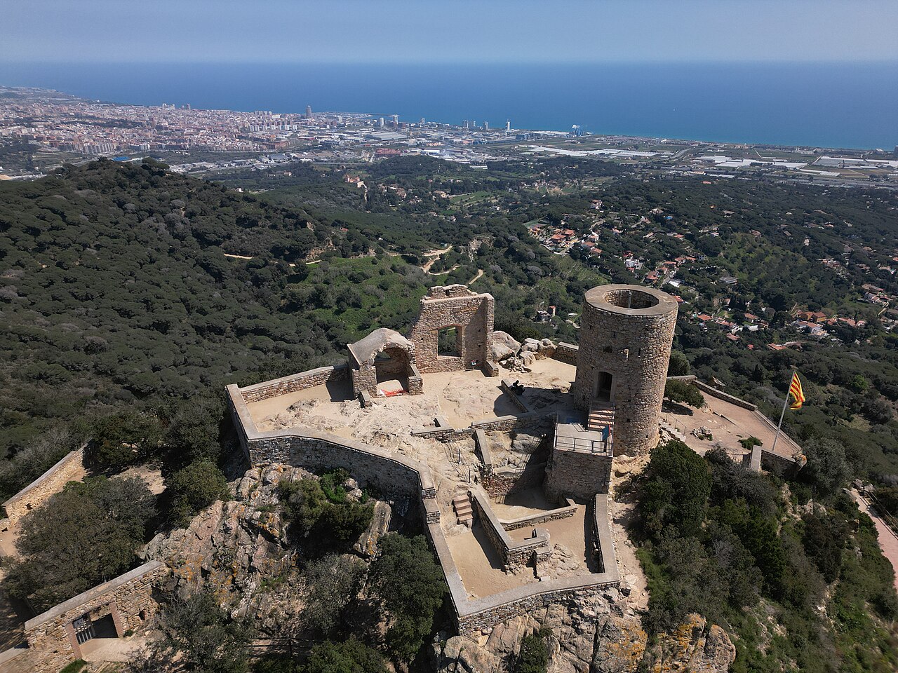 Castell de Burriac — Spain castle
