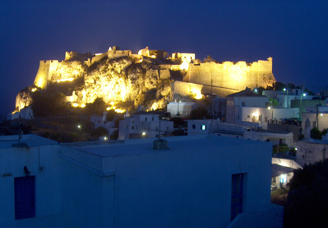 Castle of Chora — Greece castle