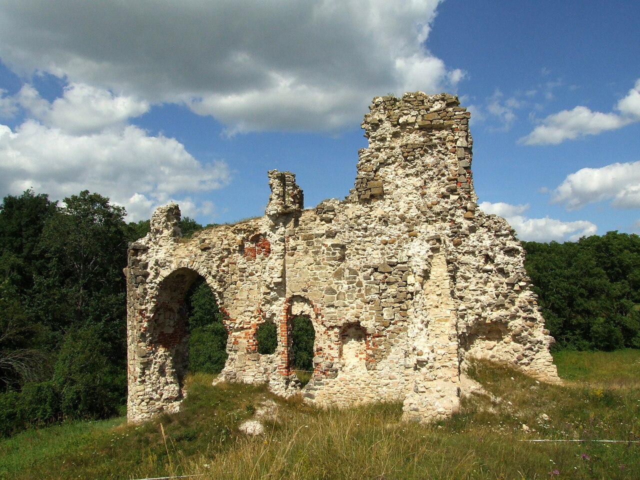 Aizkraukle Castle Ruins — Latvia castle